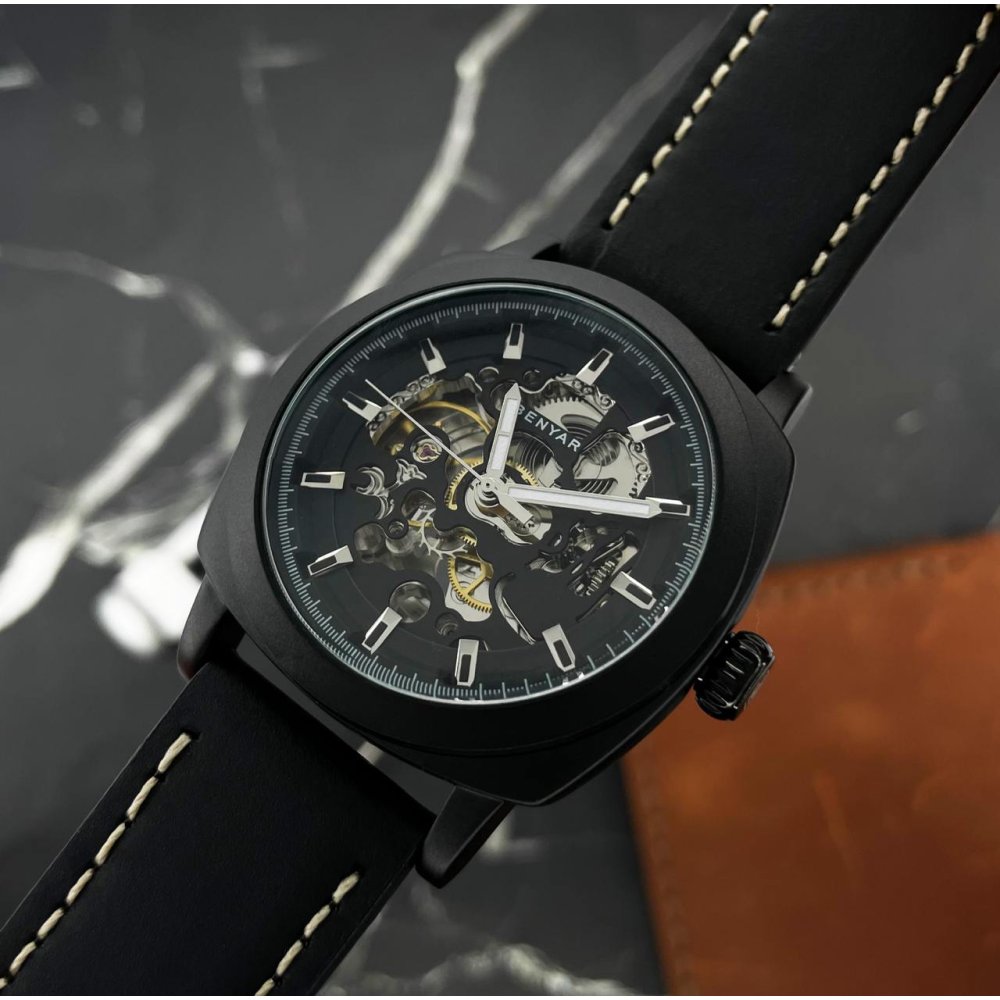 Чоловічий годинник Benyar BY-5121 Black 