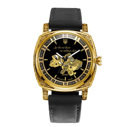 Годинник наручний Awarder 021-3D Де би не була Gold-Black-Black Leather Годинник наручний Awarder 021-3D Де би не була Gold-Black-Black Leather