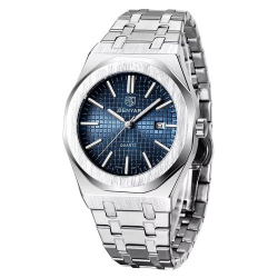 Чоловічий годинник Benyar BY-5156 Silver-Blue Чоловічий годинник Benyar BY-5156 Silver-Blue