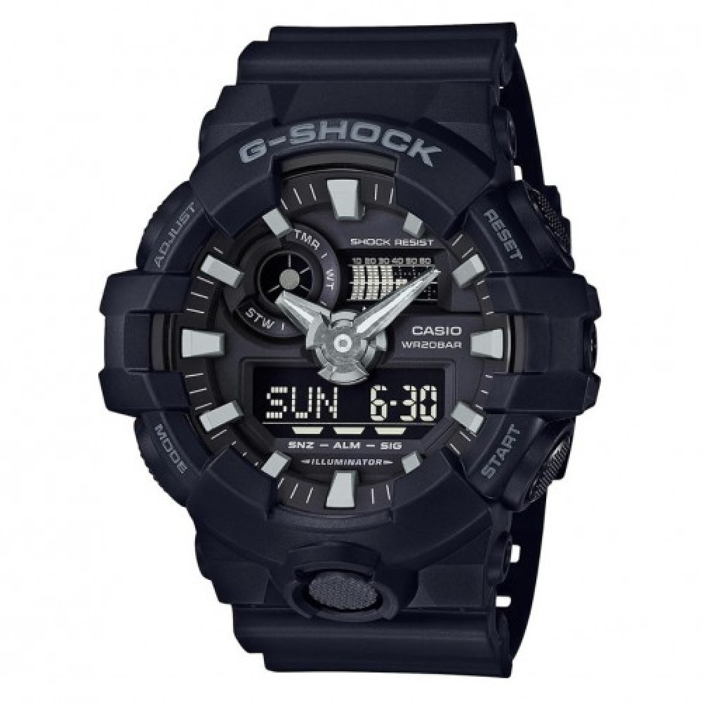 Чоловічий годинник g-shock Casio GA-700-1B 