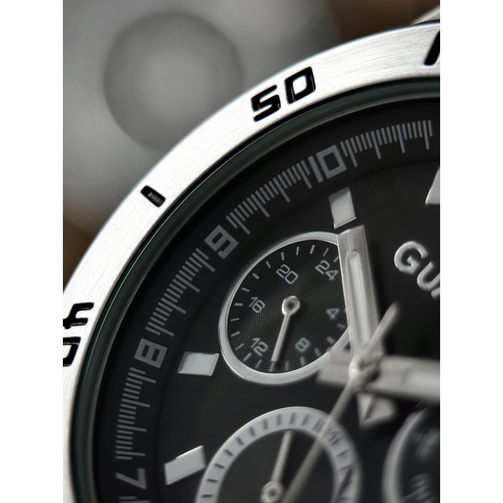  Чоловічий годинник GUARDO 012757-1 silver-black