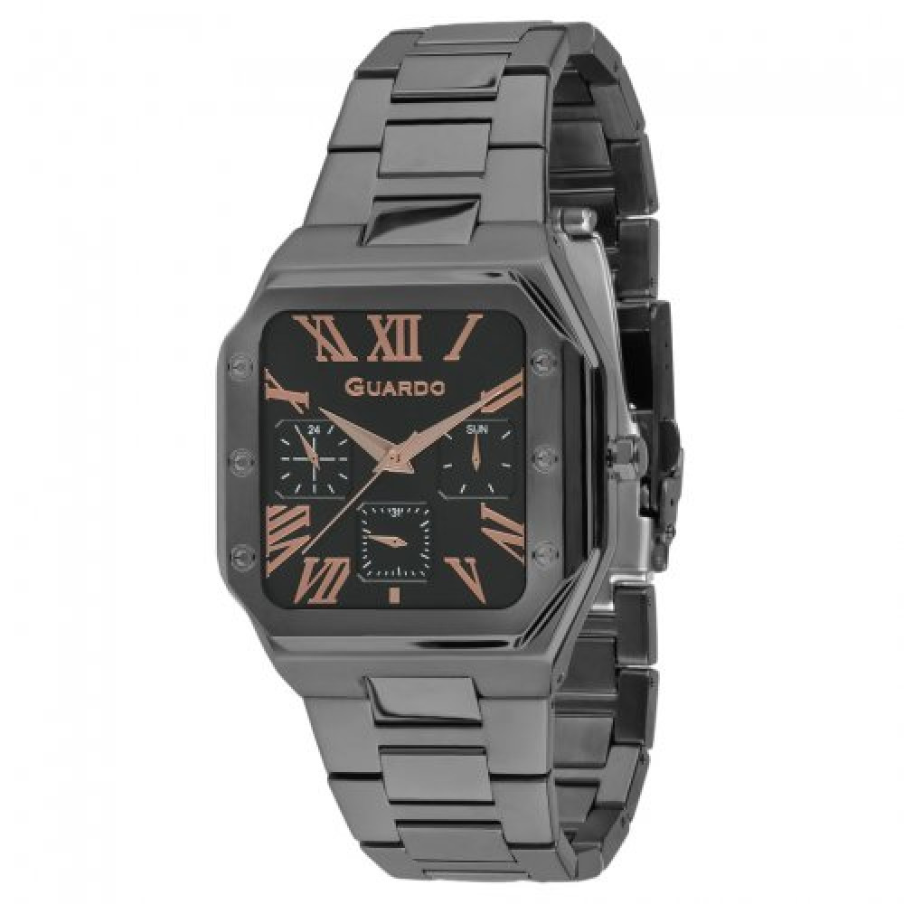 Мужские часы GUARDO 012726-4 M (all black)