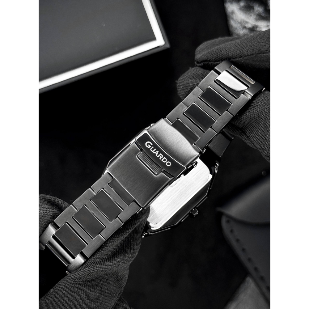 Мужские часы GUARDO 012726-4 M (all black)
