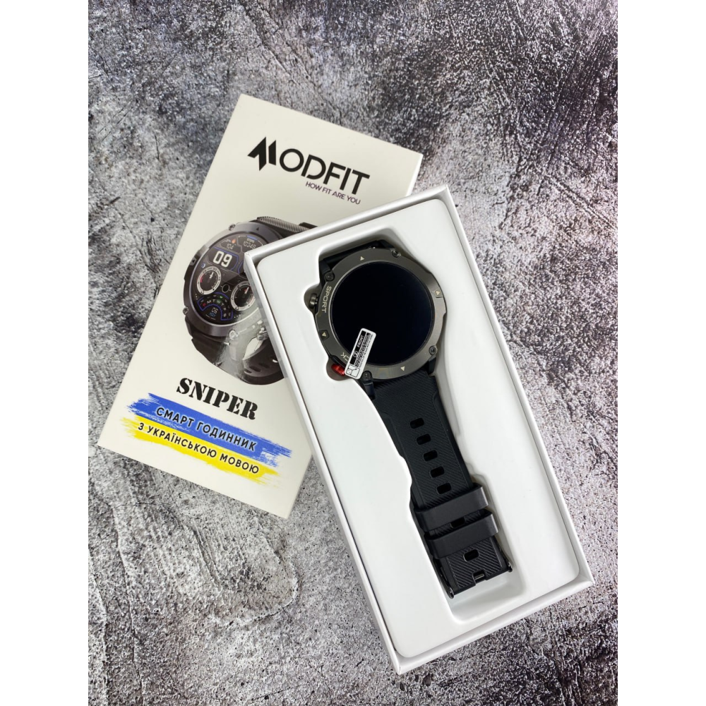 Розумний годинник Modfit Sniper All Black
