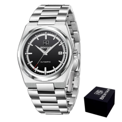 Чоловічий годинник Benyar BY-5203 Silver-Black Чоловічий годинник Benyar BY-5203 Silver-Black