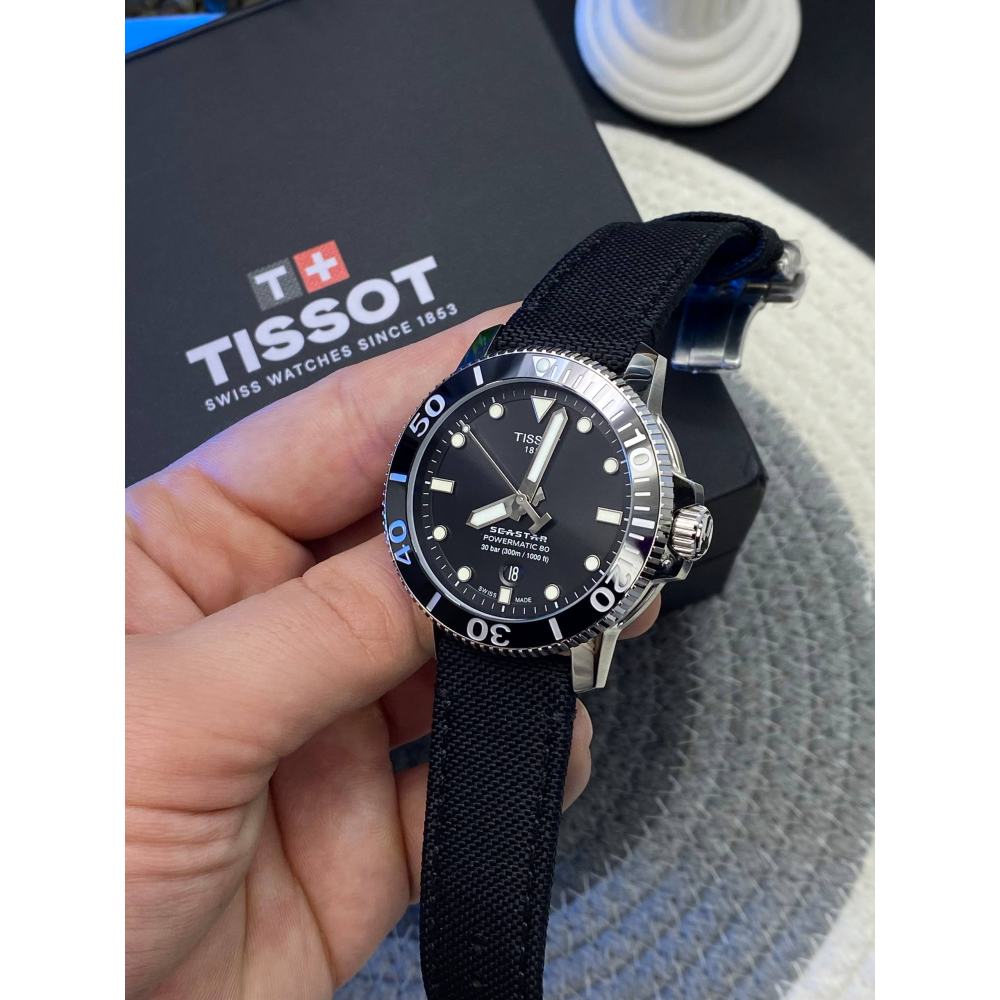 Чоловічий годинник Tissot Seastar 1000 Powermatic 80 T120.407.17.051.00