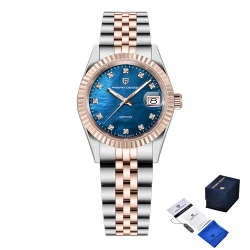 Женские часы Pagani Design PD-1794L Silver-Rose Gold-Blue